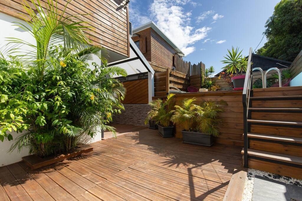 Le Badamier Villa Saint Pierre Bagian luar foto