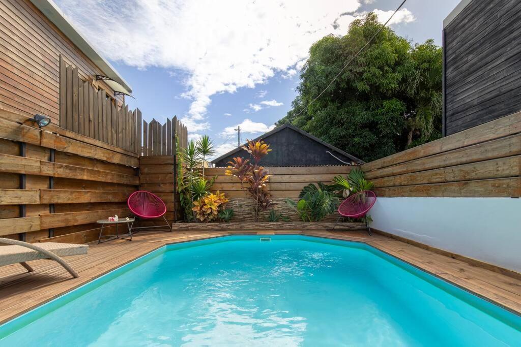 Le Badamier Villa Saint Pierre Bagian luar foto