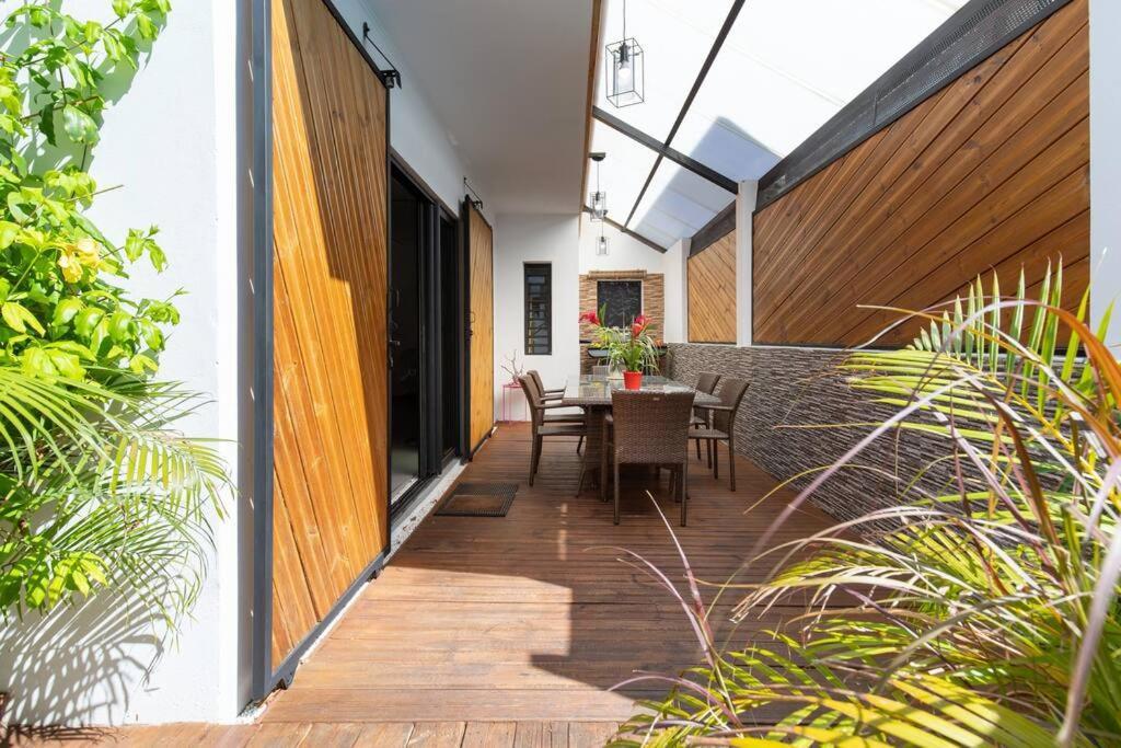 Le Badamier Villa Saint Pierre Bagian luar foto