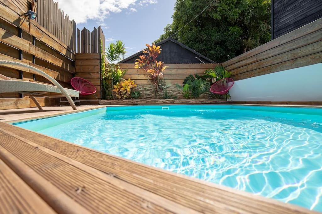 Le Badamier Villa Saint Pierre Bagian luar foto